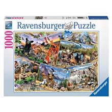 پازل 1000 تکه راونزبرگر مدل Park Pals Ravensburger Park Pals Puzzle 1000 Pcs